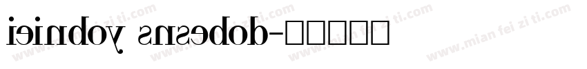ieinboy snsebod字体转换